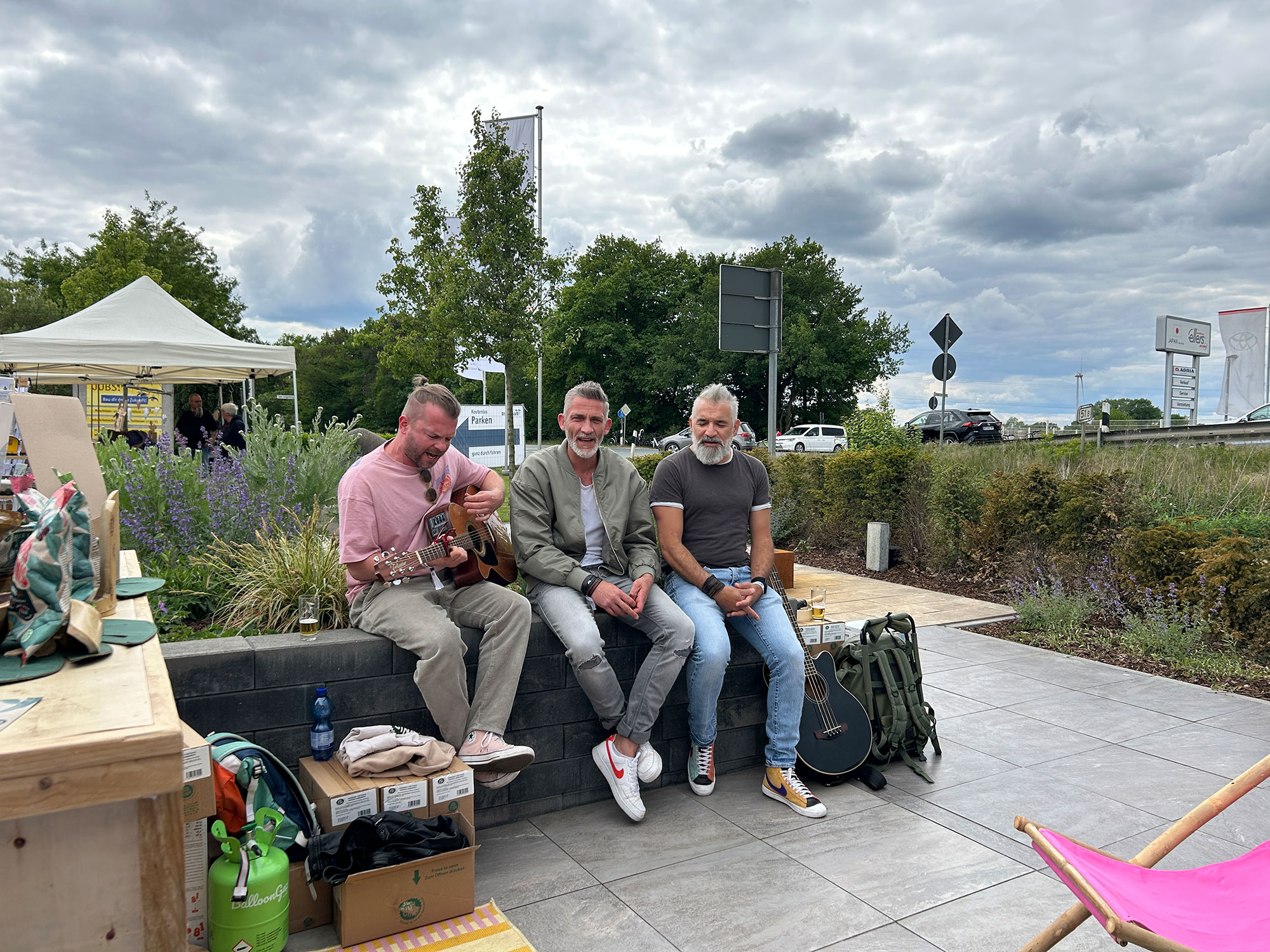 Unterhaltung Gartenfest