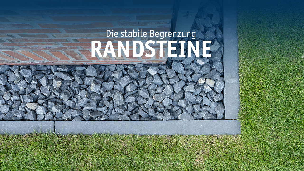 Randsteine aus Beton – stabile Begrenzungen für Wege, Einfahrten & Grünflächen