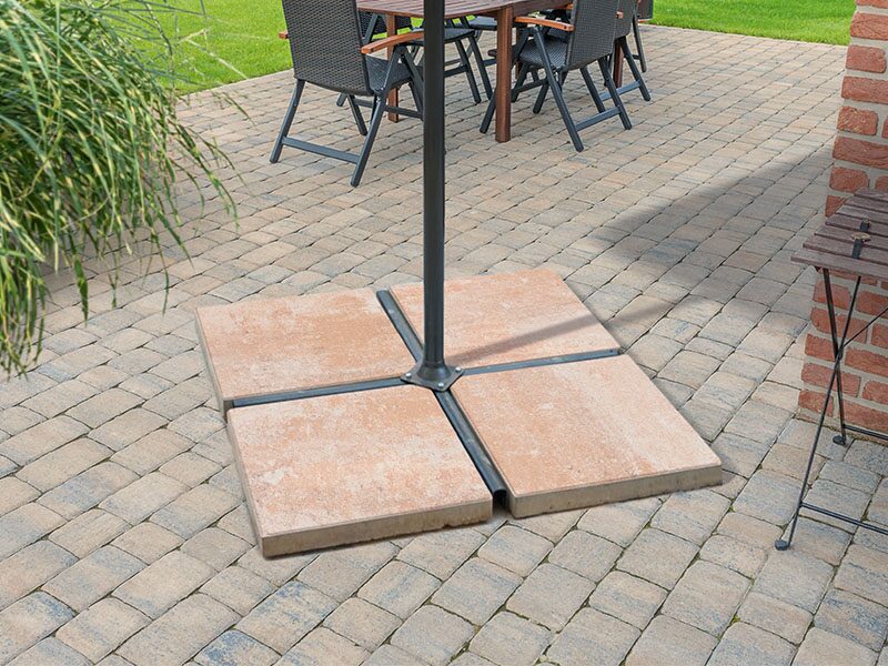 DIORA – Terrassenplatten DIORA SANDSTEIN 50/50/4 CM PE3 – SANDSTEIN – 50 x 50 x 4 cm – Hauptansicht