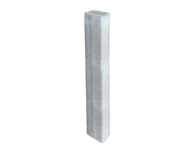 RECHTECKPALISADEN – RECHTECK-PALISADE GRAU 200/16,5/12 CM – GRAU – 200 x 16,5 x 12 cm – Unbehandelt – Hauptansicht