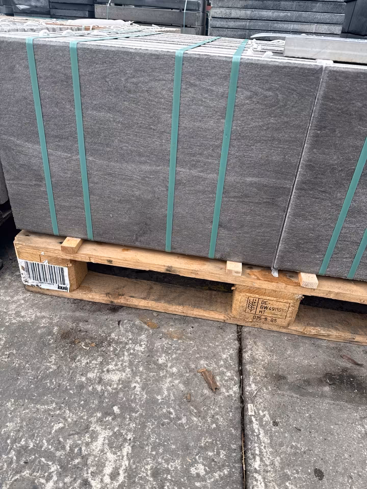 Terrassenplatten 1B NATURSTEINDEKOR BASALT 60/40/4 PE5 HK