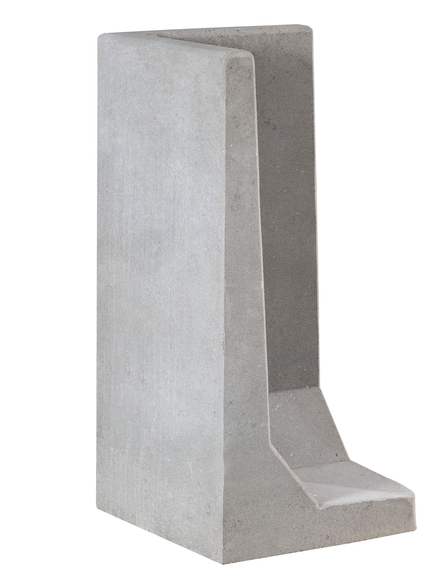 L-STEIN-ECKEN 50 cm Baulänge – L-STEIN- ECKE GRAU 100/50/50/7 CM – GRAU – 100 x 50 x 50 x 7 cm – Unbehandelt – Detailansicht