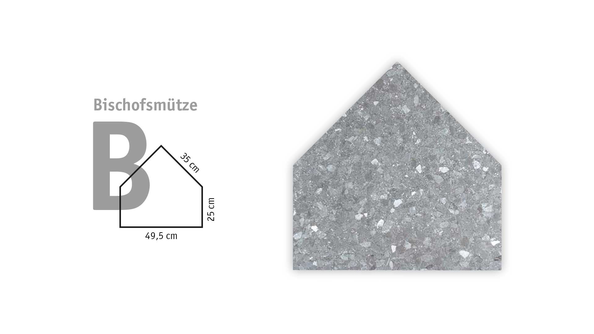BERLINER PL. GRAU GROBSCHL. 5 CM TYP B