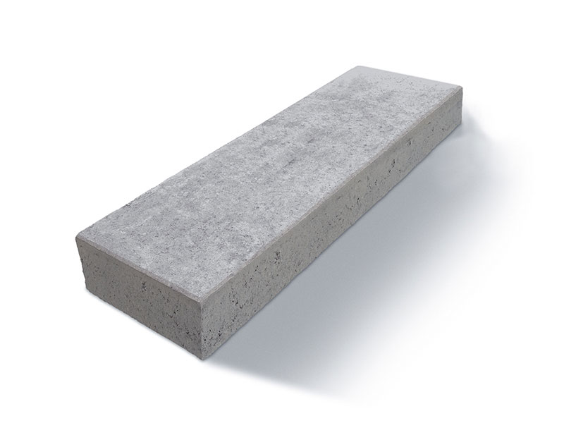 BLOCKSTUFE GRAU 125/35/15 CM BLOCKSTUFE GRAU 125/35/15 CM