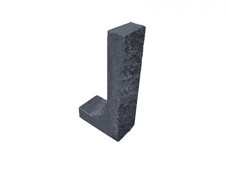 SIOLA® L-STEIN Basalt, 60 x 16 x 30 x 8 cm