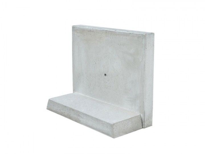 L-STEINE BEWEHRT 12 cm Grau, 55 x 100 x 30 x 12 cm