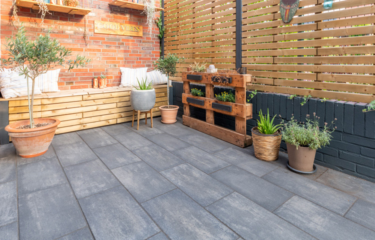 Terrassenplatten