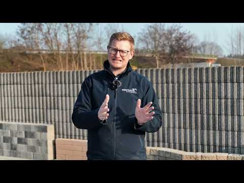 MURENO MAUER WEIß-SCHWARZ 40/20/14 PE2